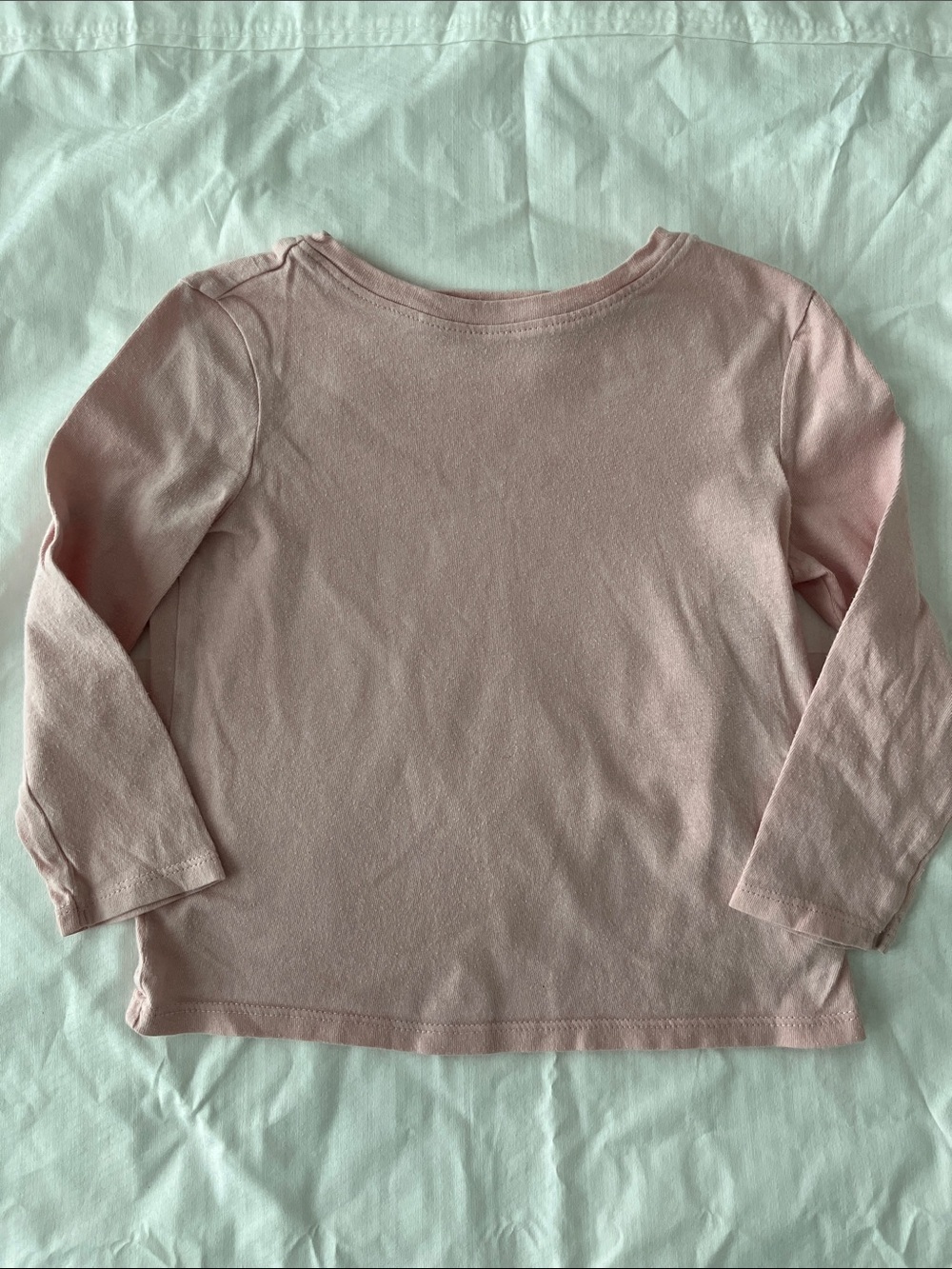 Old Navy Light Pink Long-Sleeve Tee